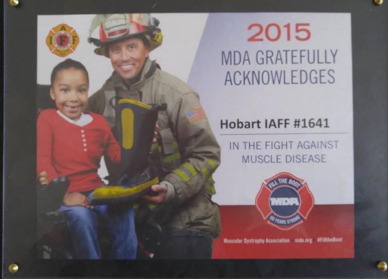 MDA recognized our fundraising this year