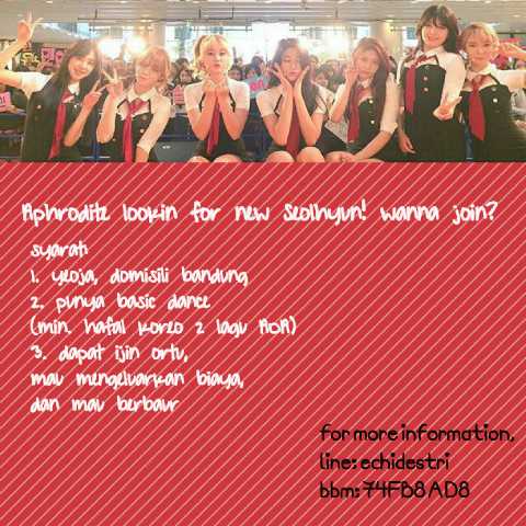 @elviskshop [HELP RT] admin-min. Open audition for seolhyun position^^ interest?  Contact us. Khamsahamnida~