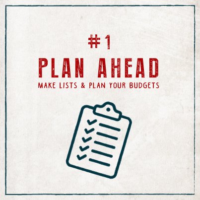 Do your homework - know who will be featuring sales and compile a shopping list! #BlackFriday #ShoppingTips #4Days