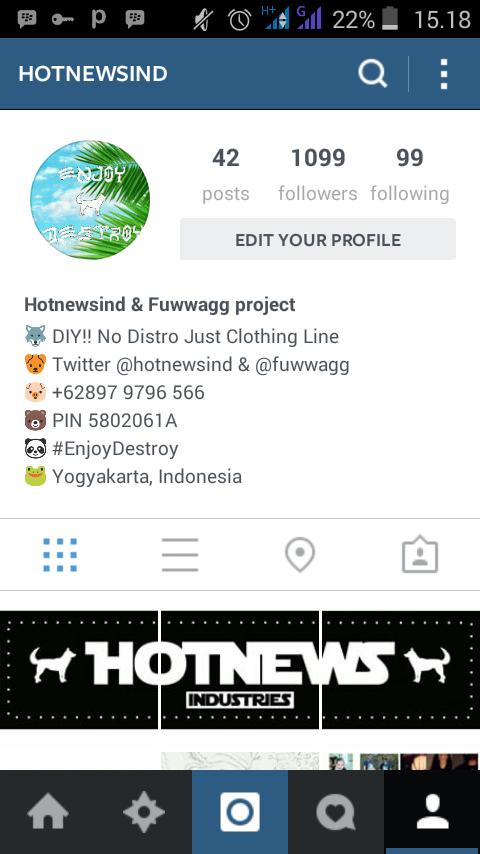 Silahkan follow IG Official kita prabs : hotnewsind , untuk update dan isu edisi terbaru kita #EnjoyDestroy