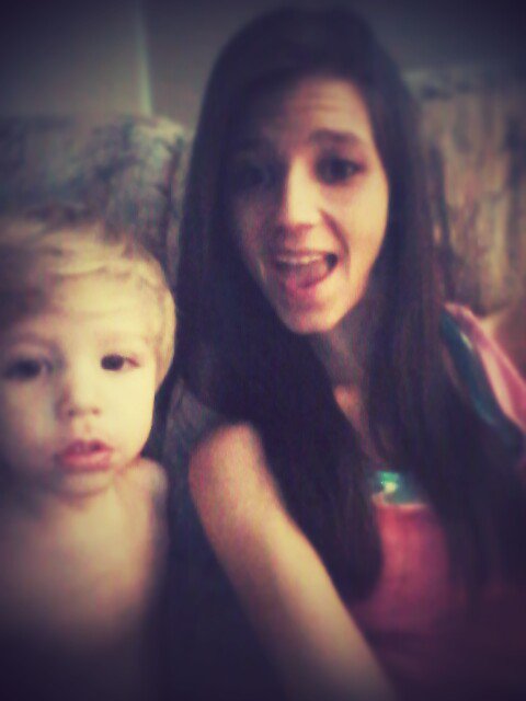 Me:"Carter say cheeeeese"
As he's sitting there staring at himself realizing how perfect he is haha.