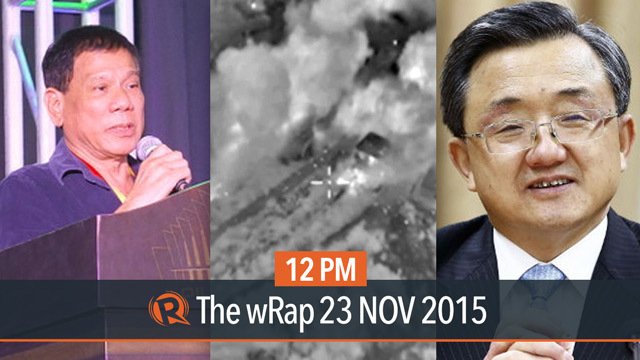 rapplerdotcom's tweet photo. Duterte in 2016, Philippine-China dispute, Russia vs ISIS
These and more on the 12PM wRap: https://t.co/GDrvJYbrsF https://t.co/3KZE2p5jUR