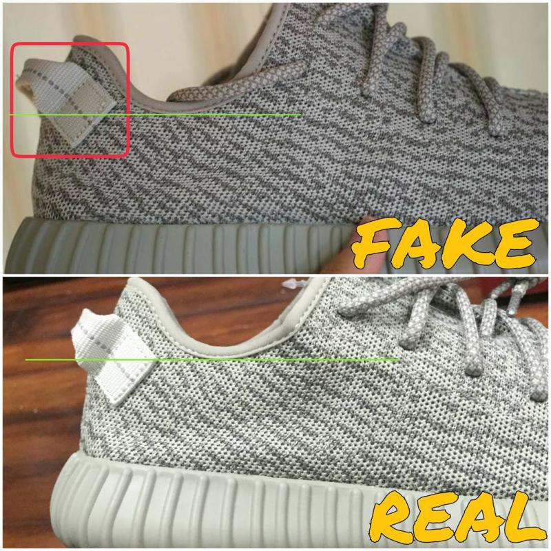 Sneaker Shouts™ on Twitter: "Adidas Yeezy 350 Boost "Moonrock" Real vs. Fake Comparison https://t.co/E9KA9OeLe4 https://t.co/gJxtt2RIWb" / Twitter