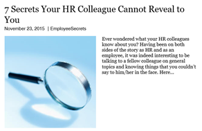 employeesecrets's tweet photo. 7 Secrets your HR Colleague Cannot Reveal to You - https://t.co/jURjDCxSCN
#hrsecrets #employeesecrets https://t.co/m5GWZmsbIS