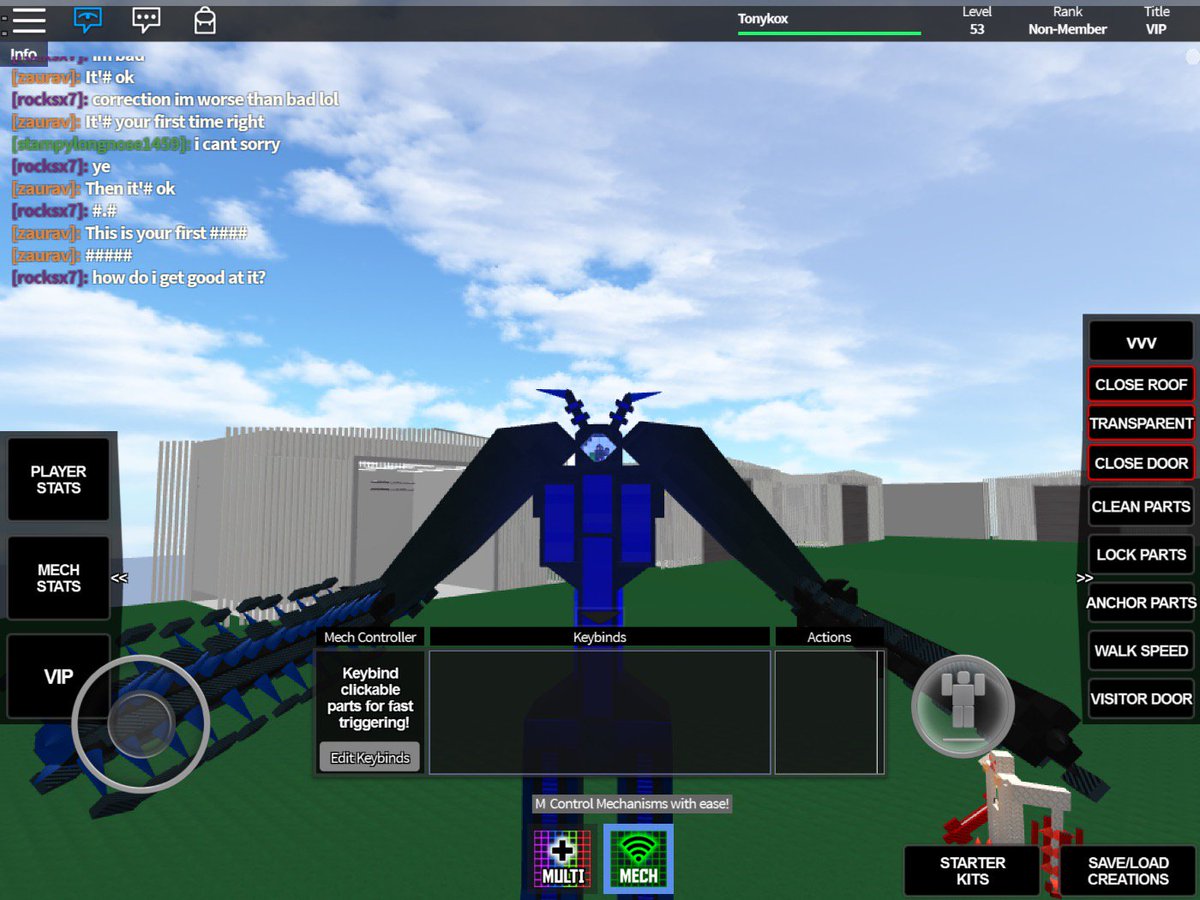 Sharky99 On Twitter Roblox Build Your Own Mech Fixed - 