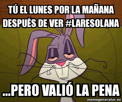 AndresRendonMX3's tweet photo. RT si no te importa desvelarte en domingo con tal de amanecer con una sonrisa #LaResolana @elcapiperez https://t.co/WaLmsTgOok