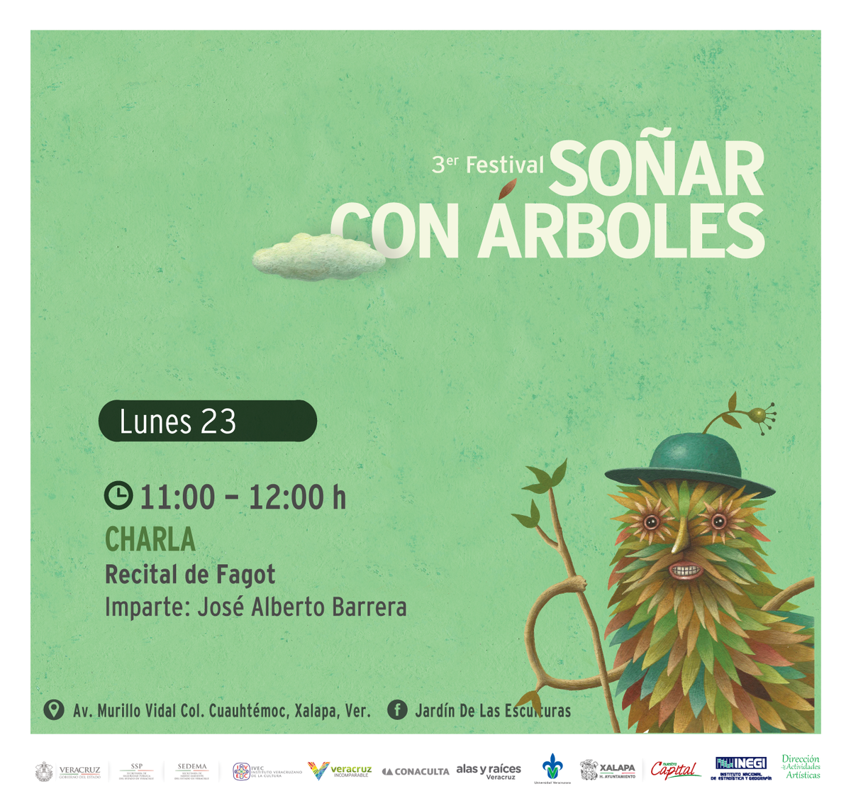 JEX_IVEC's tweet photo. ¡Ven a la charla-recital de fagot! https://t.co/m9KRSGGGDe