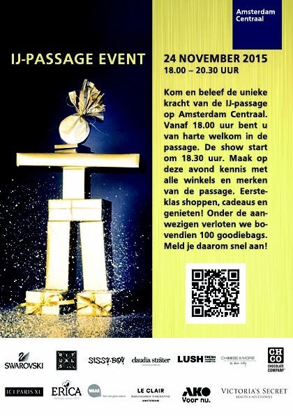 RT Ben je morgen op Centraal Station? Kom gezellig kijken!