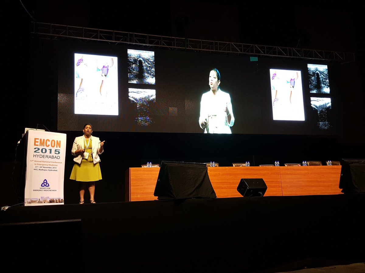 emcon2015hyd's tweet photo. @VivetaLobo Advanced #POCUS Bedside Procedures. 
#EMCON15 #EMConf https://t.co/xRJvS25JCn