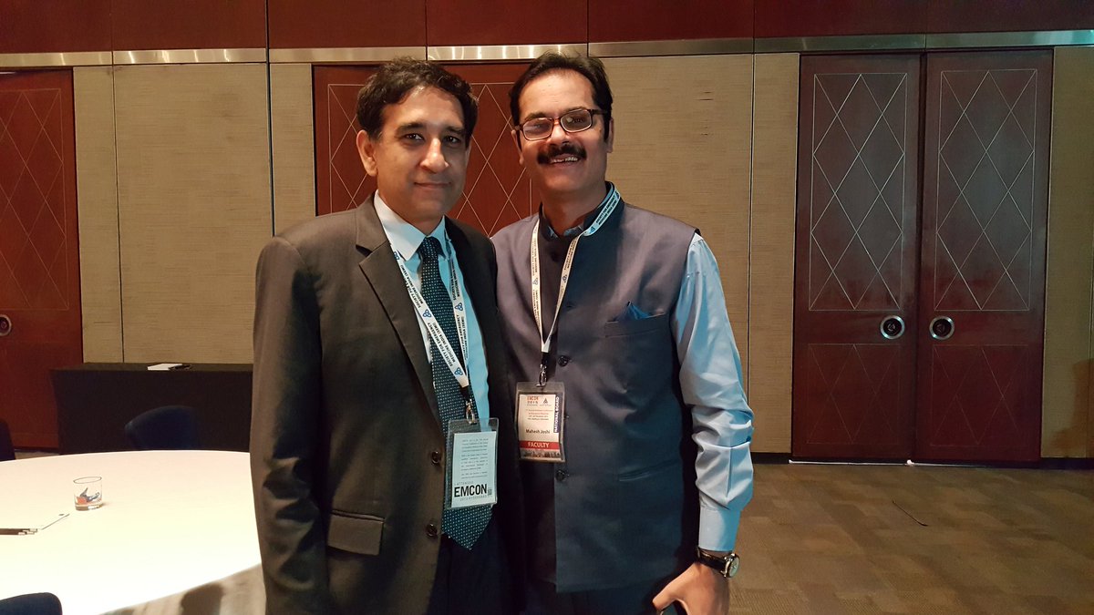 emcon2015hyd's tweet photo. Keynote speches by EM Greats 
Dr. SV Mahadevan &amp; Dr. Mahesh Joshi 
#EMCON15 #EMConf @StanfordEMRes @HospitalsApollo https://t.co/2LSaRmzcRJ
