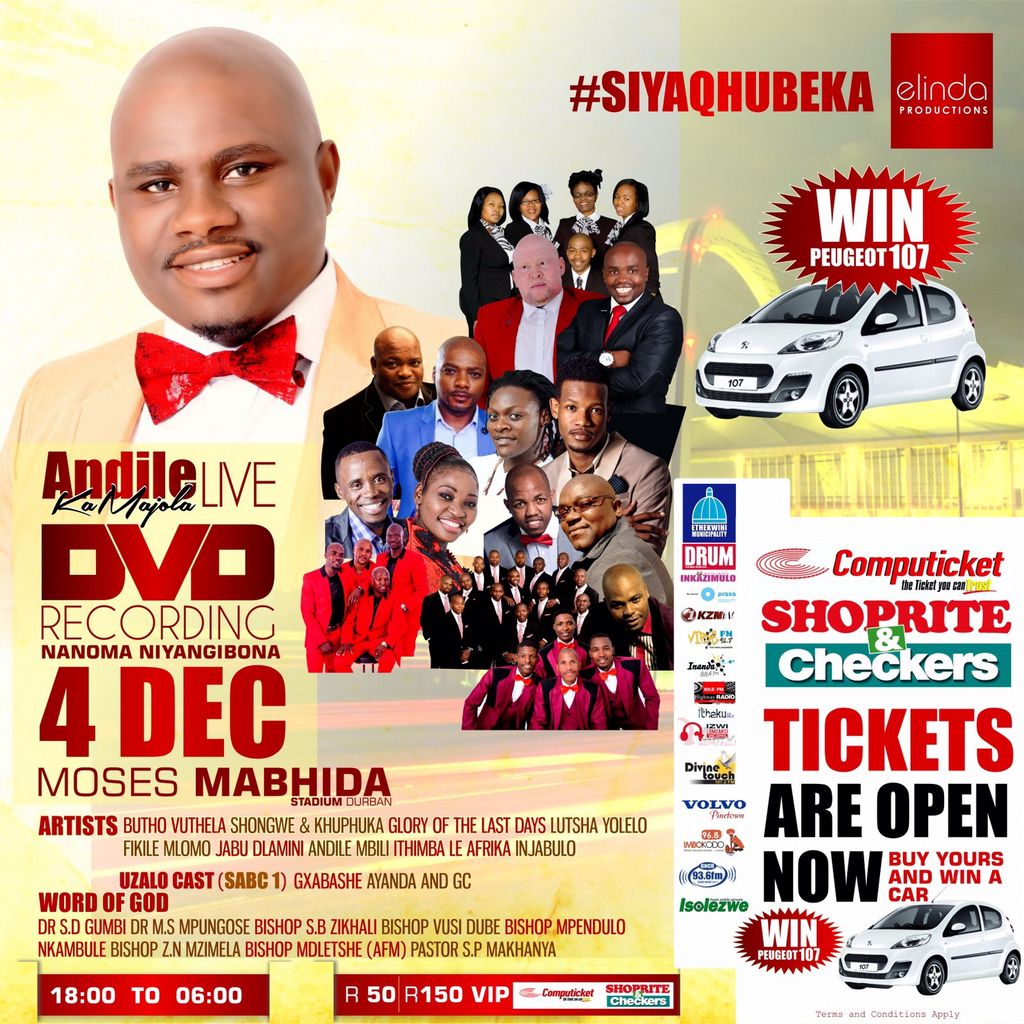 AndileKaMajola's tweet photo. Do you have your ticket? https://t.co/K0yzRWKc1O