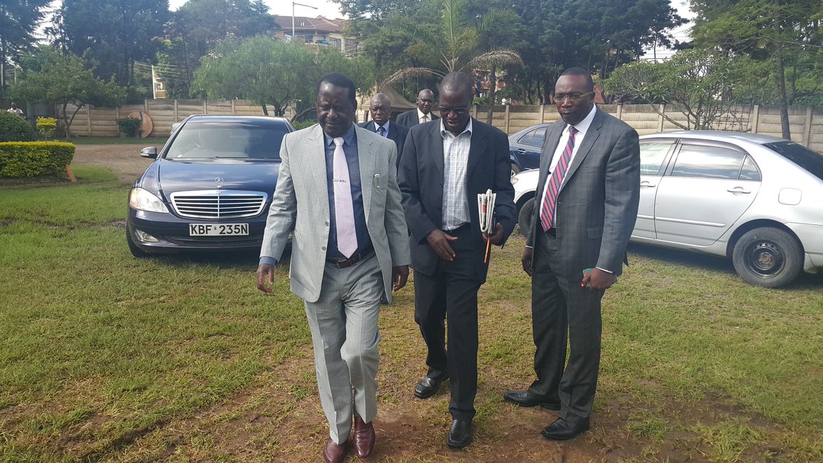 TheODMparty's tweet photo. Party Leader @RailaOdinga has also visited the office to assess the damage #ODMRaid https://t.co/rDSiUMs2r9