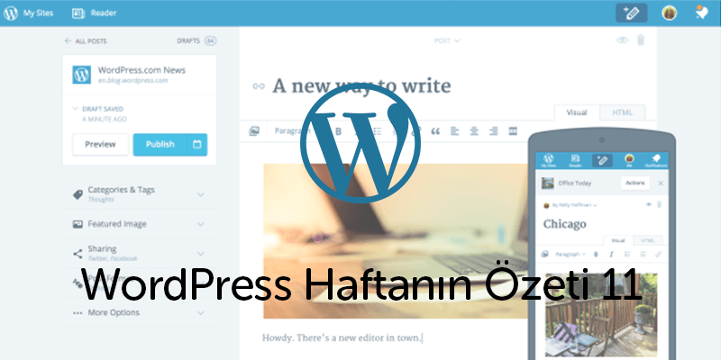 MomothHQ's tweet photo. WordPress Haftanın Özeti: 11 yayımlandı!
@wordpressdotcom Yüksek Hızlı Editörünü Tanıttı!
https://t.co/bmpJCUYjGn https://t.co/V20SG7nYLo
