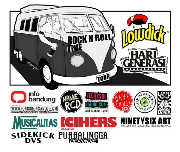 Get ready for #rocknrolllivetour2015_2016 
<a href="/HARIGENERASI/">LINE @harigenerasi</a> x <a href="/LOWDICK/">LOWDICK OFFICIAL</a> | Info +62-813-9422-9090 ayo agendakan
