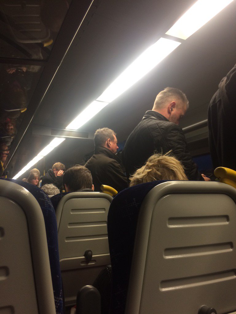 sarahsjmmoore's tweet photo. 0717 North Berwick to Edinburgh. Full by Musselburgh. @ScotRail any likelihood of additional trains in the future? https://t.co/OfCCuNvF53