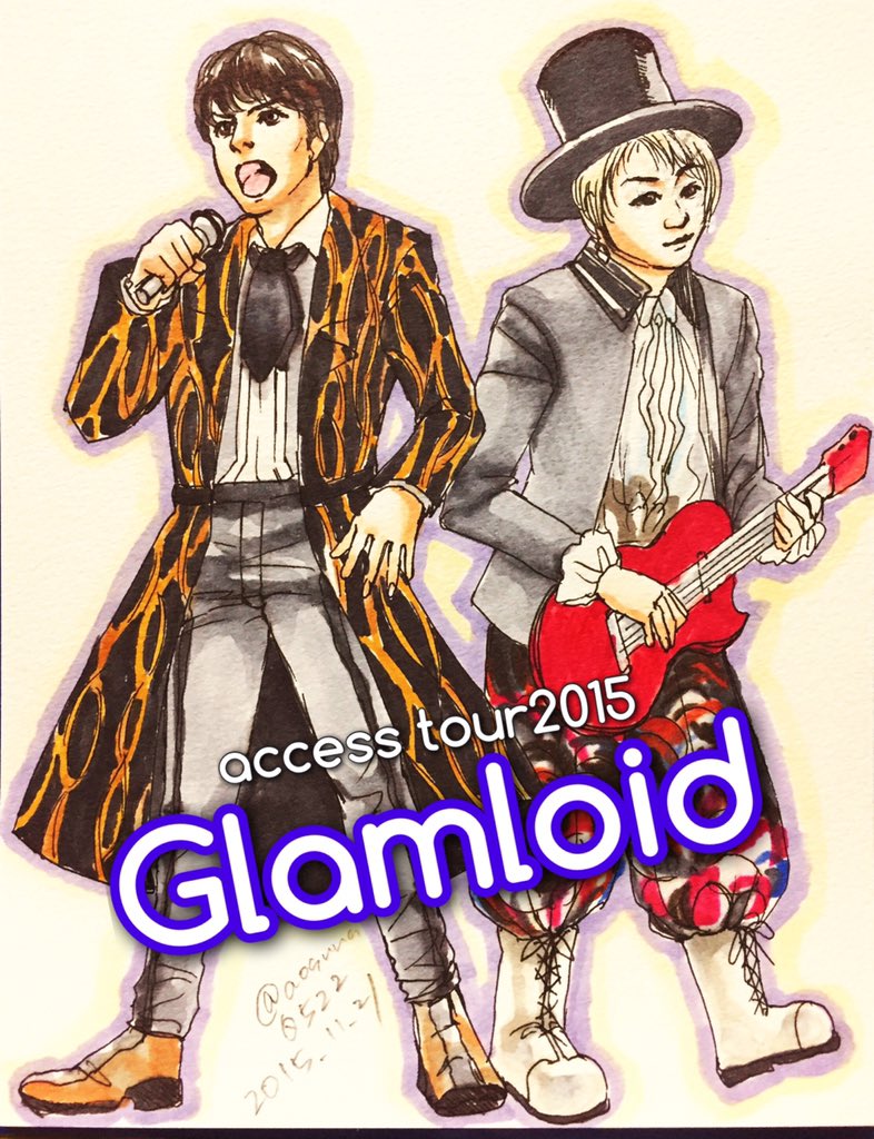 aosuna0522's tweet photo. このまえのaccessのイラストスペルミスしてたからあげなおすねwwww
#あおすな絵
#access
#Glamloid https://t.co/9LiXLWMgRJ