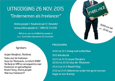 Online_People's tweet photo. Ben jij er donderdagavond ook bij? Aanmelden kan door een mail te sturen naar info@online-people.nl. Inloop 19.00uur https://t.co/4P3Qw0s5iu