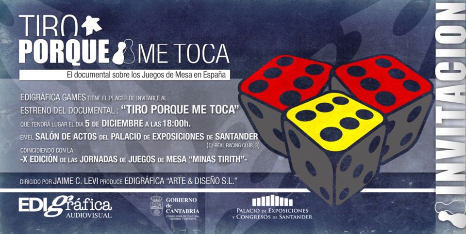 Participamos en el documental #Tiroporquemetoca de Edigráfica Si estás en las <a href="/Jornadas_MT/">Asoc. Minas Tirith</a> de Santander, ya sabes...