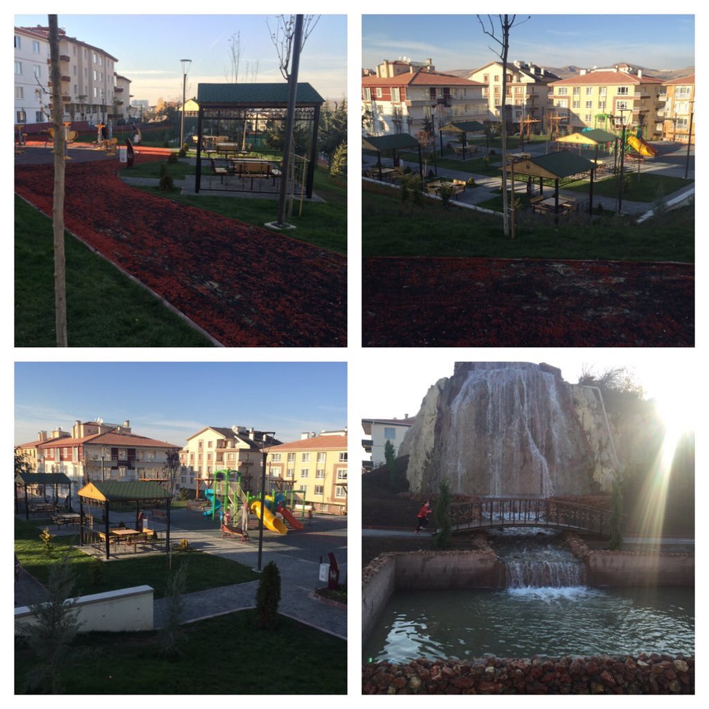 Yayla Mh 12.000M2 Alanlı Şht.Sinan Özkan Park'ı ve Spor kompleksi tamamlanmıştır.