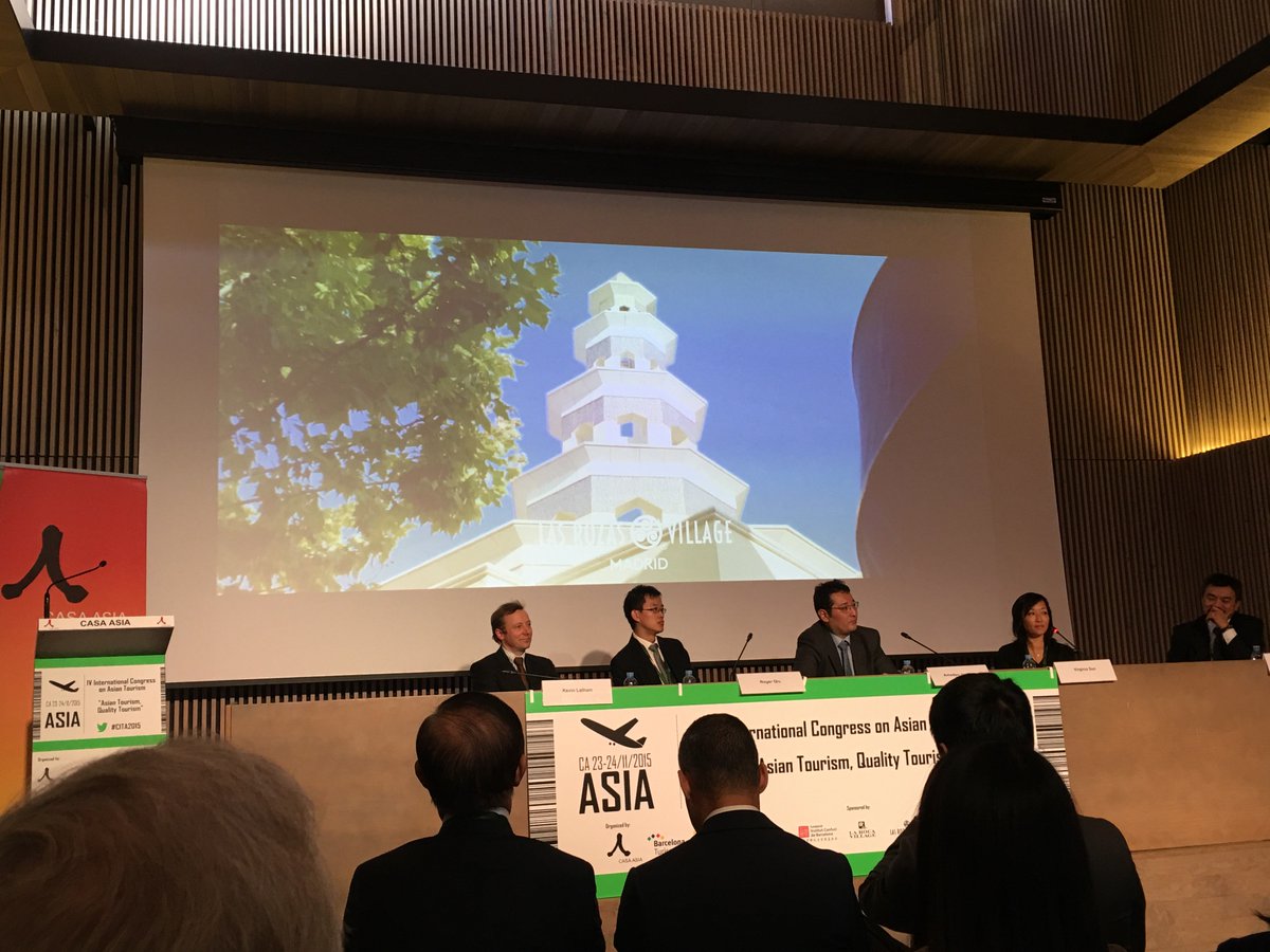 ChicBuzzTravel's tweet photo. The next topic to be discussed includes Shopping tourism at the Asian Tourism International Congress today #cita2015 https://t.co/5sQlkiiyr1