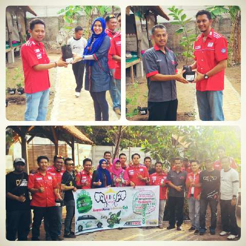 "AXICnya Go Green" didukung penuh oleh Auto 2000 dan SMKN 1 Balam <a href="/infoAXIC/">AXIC</a> <a href="/ToyotaID/">Toyota Indonesia</a> @Toyota_Lpg <a href="/kelilinglampung/">Keliling Lampung</a>