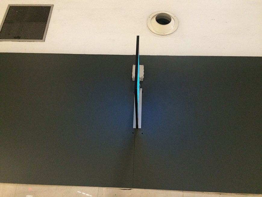 RenderTech's tweet photo. #Panelinformativo en forma de #banderola retroiluminado con #LED de #Panelux. Bajo consumo energético. https://t.co/RfRU0f5ChI