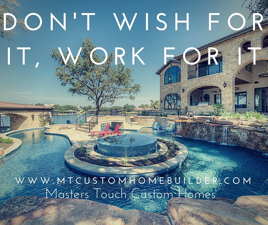 Happy #Monday from #MastersTouchCustom Homes!  Some #inspiration to start your week.