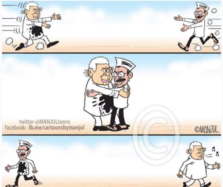 vishnugarden's tweet image. दाग.. अच्छे हैं..!!  :  युगपुरुष @ArvindKejriwal 😀
:
:
PM का सपना संजोए, सब कुछ अपने में समाने को तैयार..!! 😱