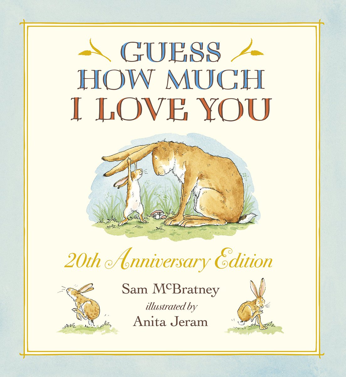 Celebrating 20 years of GUESS HOW MUCH I LOVE YOU. All the way to the moon and back! #picturebookmonth