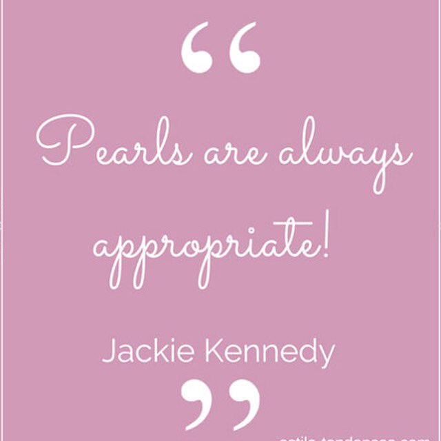 MHCoutureClique's tweet photo. Put on your pearls ladies! #mondaymotivation #TheLadyLovesCouture #FirstLadyStyle https://t.co/3b3rnKmX0v