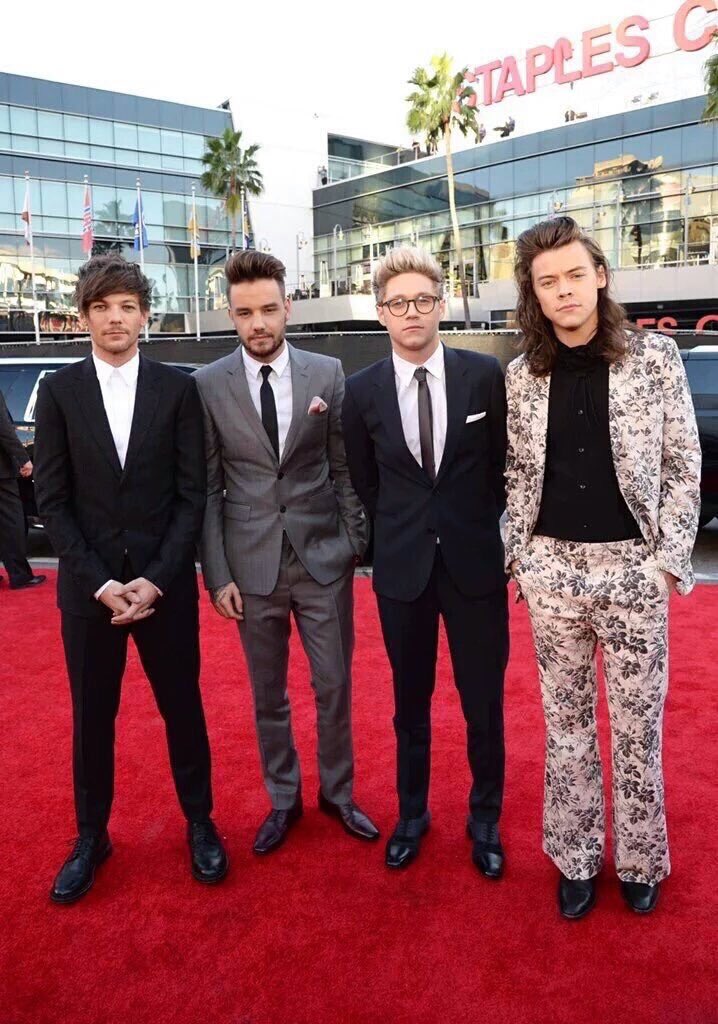 1Dupdates4918's tweet photo. #OneDirectionOnAMAs red carpet #AMAs https://t.co/RWMJhD9qwp