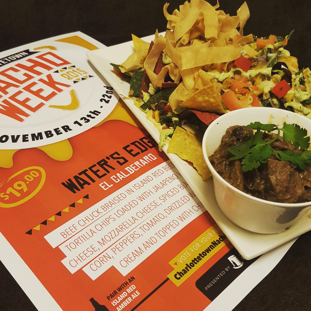 WatersEdgeRBG's tweet photo. Thanks Charlottetown, PEI @ChtownNachoWeek  for a great NachoWeek! Tons of Great Comments! #thanksbob https://t.co/FmD25ebF4I