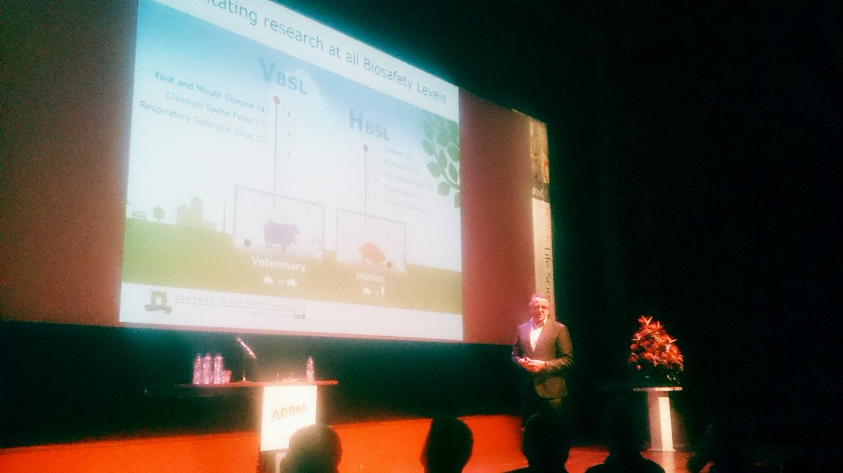 MartijnSchol's tweet photo. And we're off! First keynote by Ludo Hellebrekers @WageningenUR at @dutchlifescienc #dlsc15 https://t.co/L9EDuUZ82d