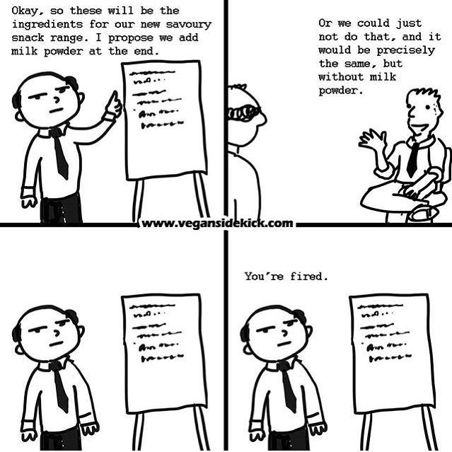 Loved this from <a href="/vegansidekick/">Vegan Sidekick</a>. #veganproblems #milkpowder #veganlife #fustrating