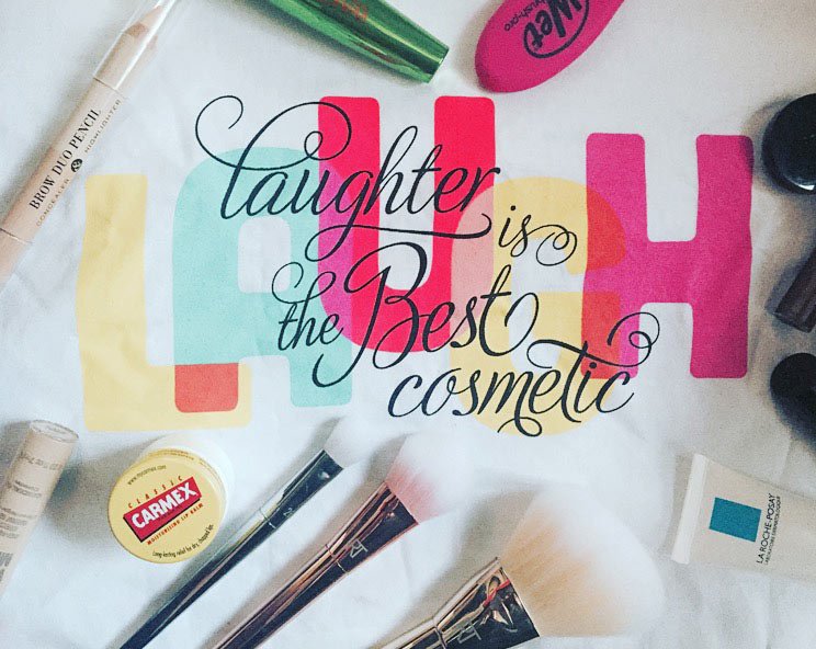 BootsUK's tweet photo. Laughter is the best cosmetic! #MondayMotivation https://t.co/HVjOccXcNC