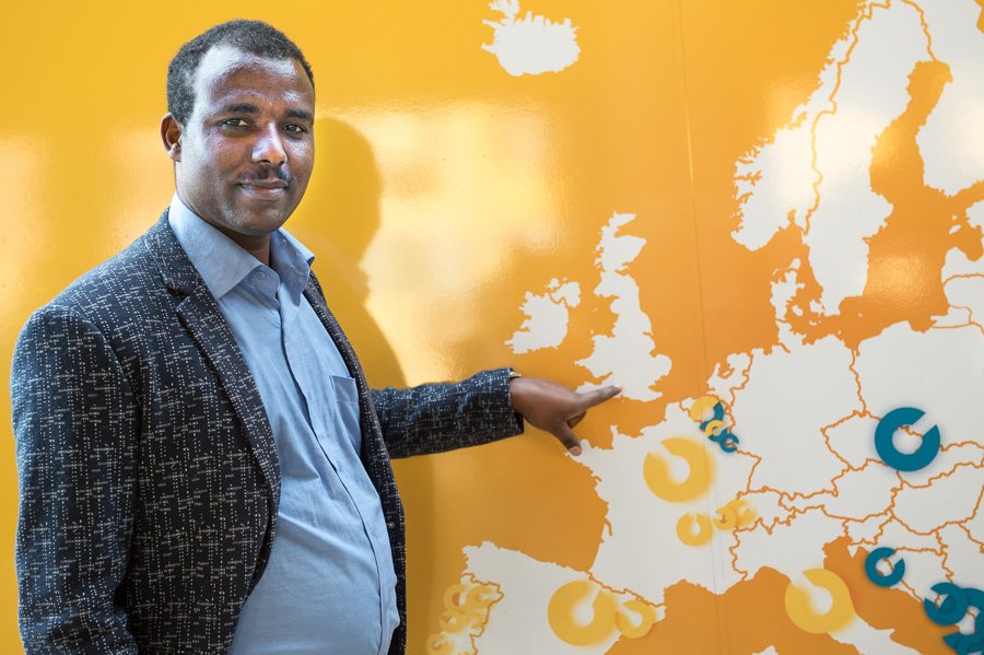 EURAXESS_ontour's tweet photo. “My name is Mamo, I am 29, and I am from #Ethiopia. I am a researcher in neurophysiology": https://t.co/Vx0lBBHCje https://t.co/bPqE99AMLq