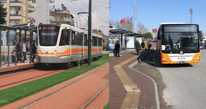 GAZİANTEP’TE TRAMVAY VE OTOBÜSLER ÜCRETSİZ memohaber.com/haber/gaziante…