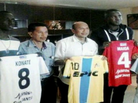 Konate Makan &amp; Maiga #RESMI bergabung ke T-Team yang dilatih Rahmad Darmawan
