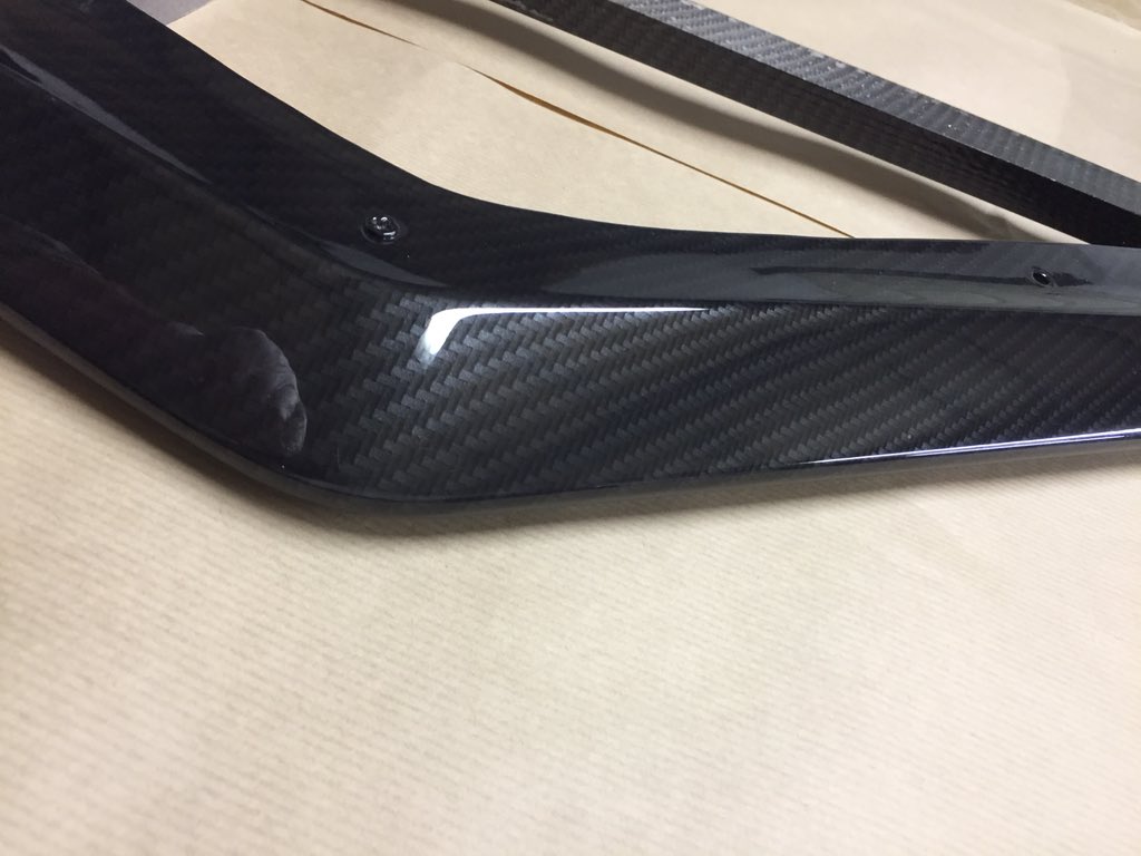 WsHydrographics's tweet image. WRX splitter done in True Carbon