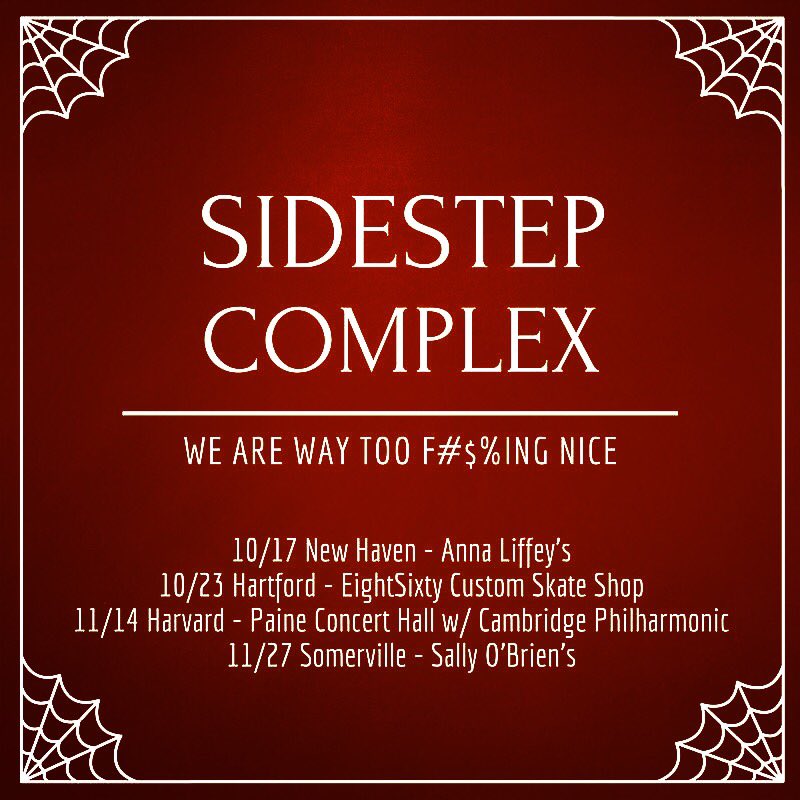 SidestepComplex's tweet photo. Last #sidestepcomplex 2015 show: #blackfriday @ Sally OBriens in #Somerville w/ @HenrySmola @bifflecup @ledmachine https://t.co/W0I61SS0V5