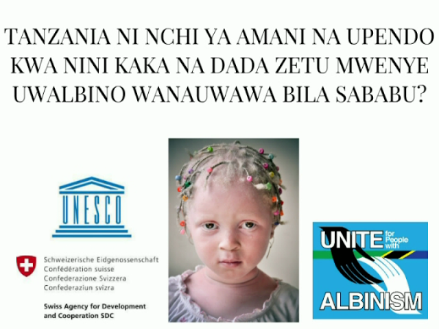 Barmedas's tweet photo. UNESCO - Unite for People with Albinism https://t.co/dL70PkVUnA #mwanza #africa https://t.co/7stTcZrEH2