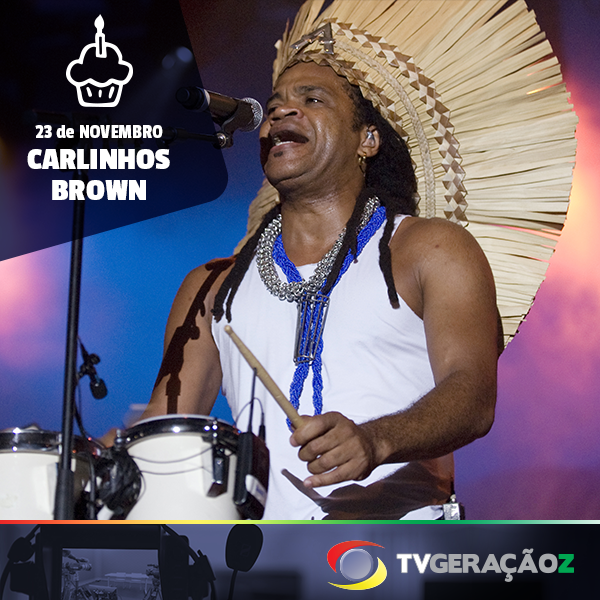 Hoje quem completa mais um ano de vida é o cantor Carlinhos Brown! Ele completa 53 anos! Parabéns!

#TVGZ #webtv