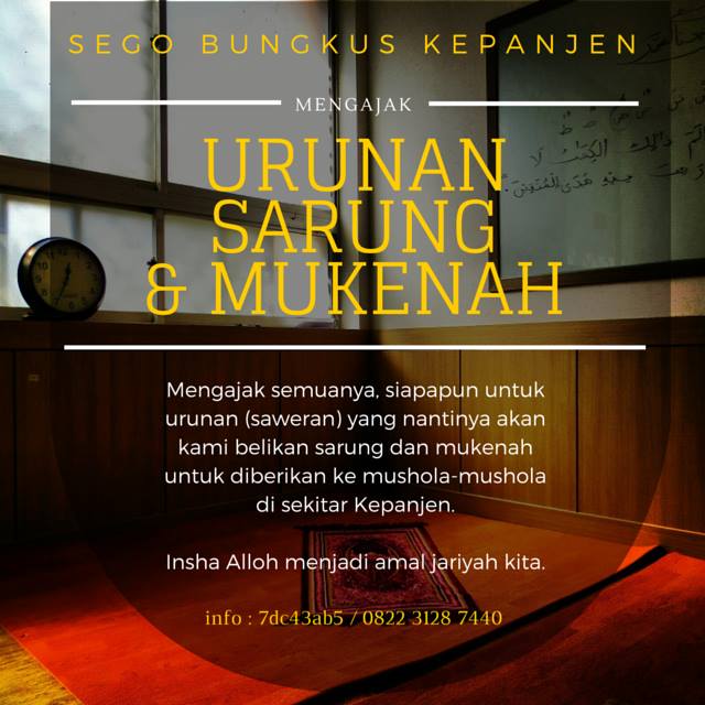 Ayok gabung bareng temen2 <a href="/Sego_Bungkus/">Indonesia Berbagi</a> kepanjen dan berbagi kebaikan untuk semua.more info @GaluhSitra