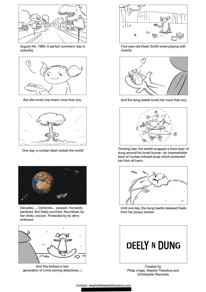 blackhandanim's tweet photo. We were invited to pitch to Sony and the good people Cartoon Hangover. Here's a sneak peak of what we made. https://t.co/3C69MNb6qV