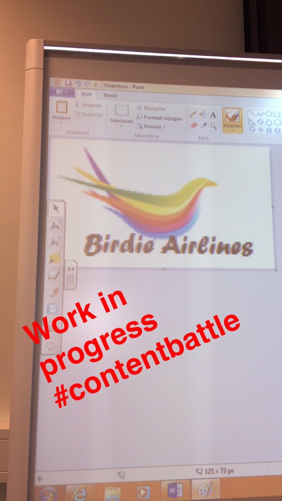 AnKoosman's tweet photo. Zo gaaf, studenten volop aan de bak vrnl op insta gaat het lossss :-) #ContentBattle @rocmondriaantr @larsboom https://t.co/7QIFYbIiJH