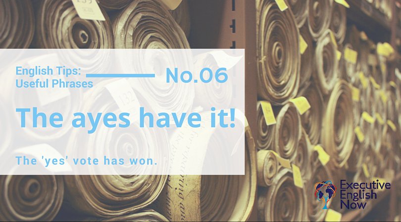 ExecutiveEngNow's tweet image. Have you heard this #BusinessEnglish Phrase? There's more where that came from: buff.ly/1N98vnC |