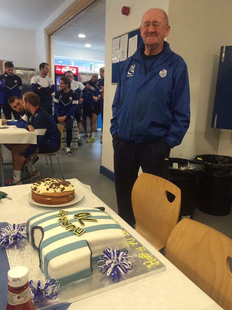 Happy birthday to my friend John Murray 70 years old and big part of life working to SWFC 