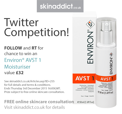 Skinaddict's tweet photo. FOLLOW+RT for chance to #win Environ® AVST1. Ends 03-Dec-15 16:00GMT #competition https://t.co/ISH6mEU1vX https://t.co/2pcyn0MMXM