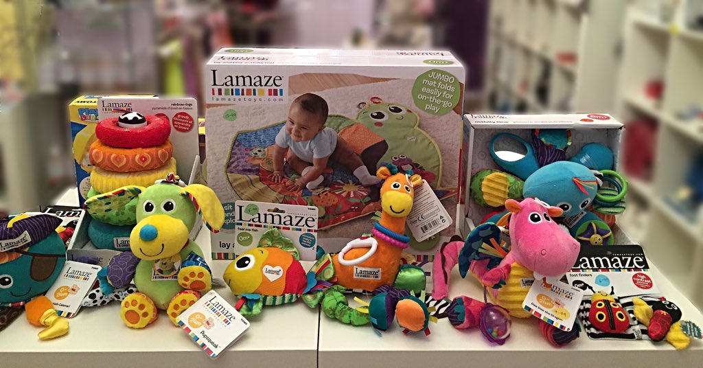New for Christmas - Tomy 'Lamaze' &amp; Totem 'Cirque du Soleil' toys, 'Fizzy Moon' and many other children's gifts.