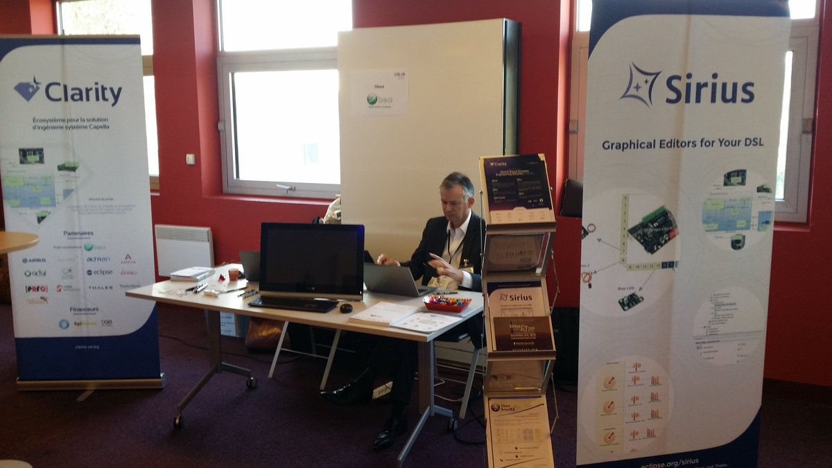 cboudjennah's tweet photo. Come and meet us at Obeo Booth at #CSDMPARIS2015 #Obeo_Corp https://t.co/YYFPD0bDDI